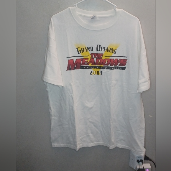 Anvil Shirts Vintage 209 The Meadows Racetrack Casino Grand Opening